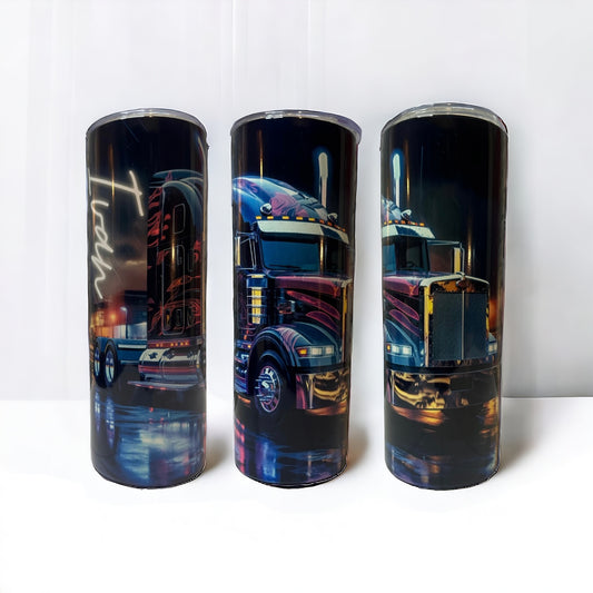 Custom Trucker Tumbler