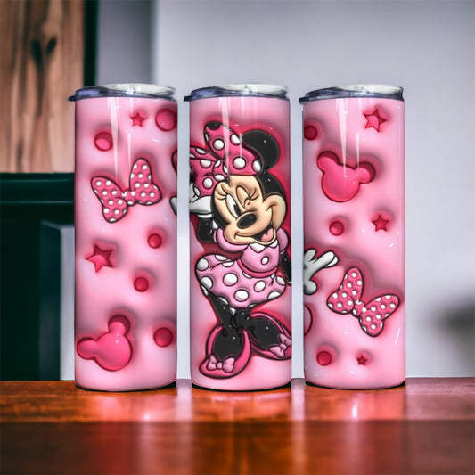 Pink Bow Tumbler